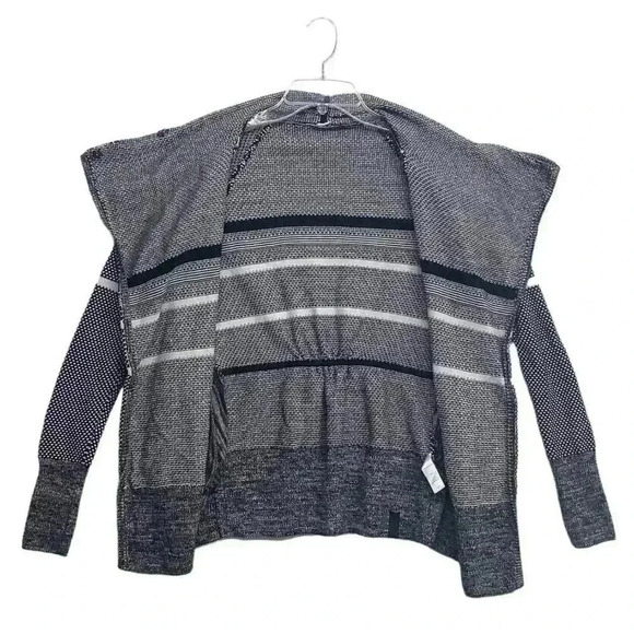 Ivivva Lululemon Girls XS Feelin Toasty Wrap Knit Thumbhole Cardigan Sweater - Picture 2 of 4